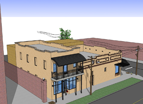 Historic Ybor City Project - Office Building - Concept Drawing 1